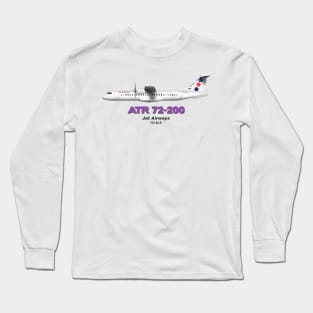 Avions de Transport Régional 72-200 - Jat Airways Long Sleeve T-Shirt